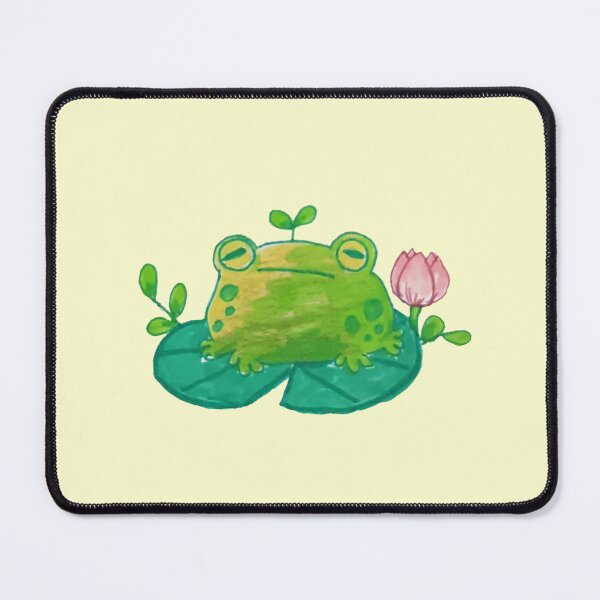 Item preview, Cute frog smiling designed and sold by Mayarart.