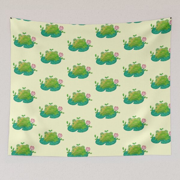 Item preview, Cute frog smiling  designed and sold by Mayarart.