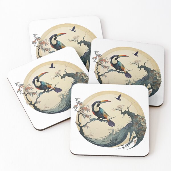 Item preview, Toucan Enso designed and sold by CalyCollab.