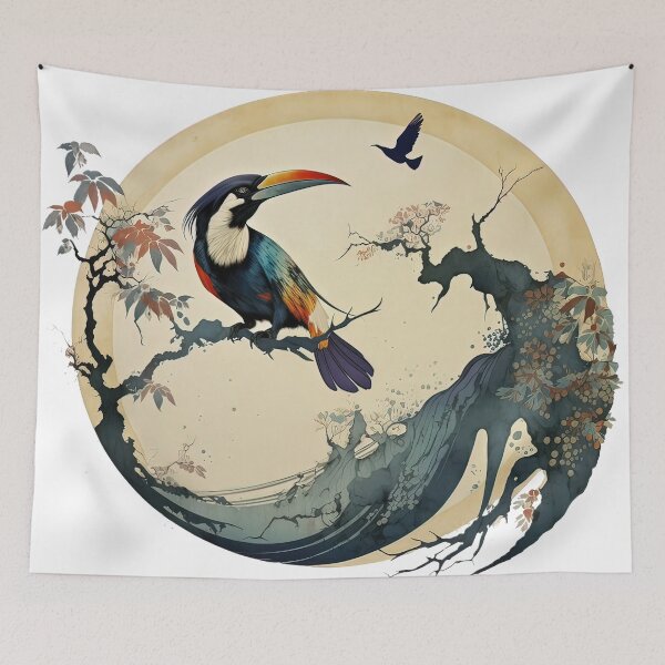Item preview, Toucan Enso designed and sold by CalyCollab.