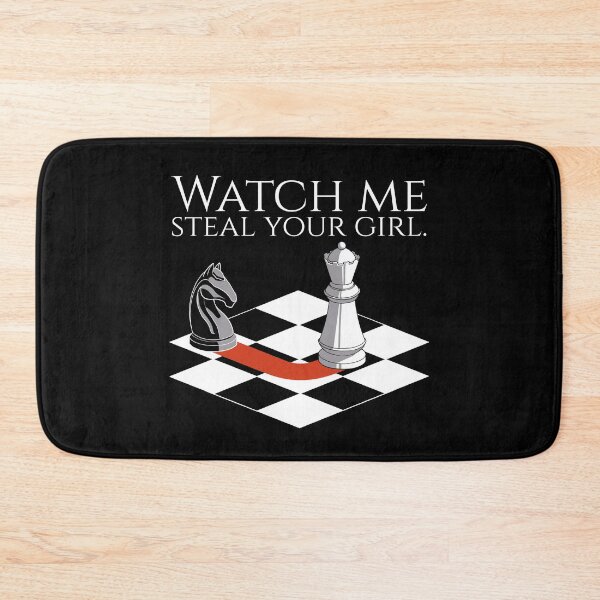 Item preview, Funny Chess Player - Watch Me Steal Your Girl designed and sold by Styrman.