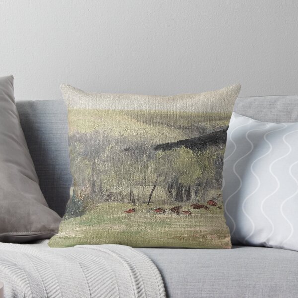 Artikelvorschau, Minimalistische Vintage-Kansas-Landschaft, Grünton-Druck entworfen und verkauft von GalleryDigitals.