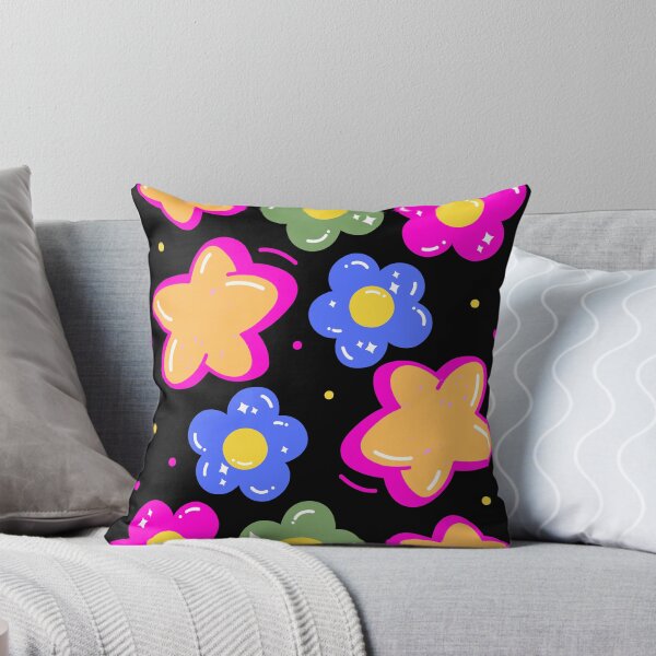 Item preview, Children Star and Flowers Imprinted Artwork designed and sold by Lov Verman.