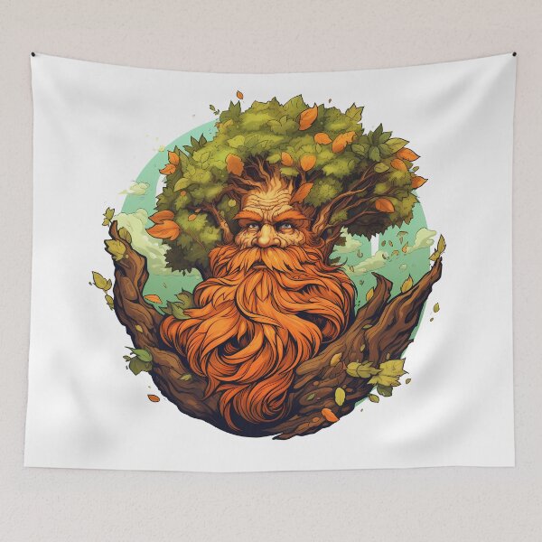 Item preview, Wise Bearded Tree Man  designed and sold by BrilliantTShop.