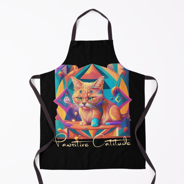 Item preview, Pawsitive Catitude designed and sold by SalxSal.