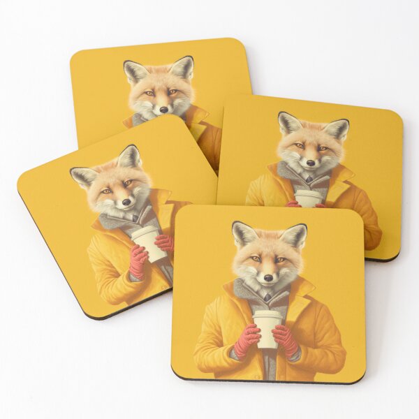 Item preview, Fox Holding Coffee designed and sold by MajesticBeasts.