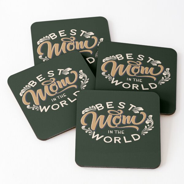 Item preview, Best Mom in The World designed and sold by Sam_Store Fisher.
