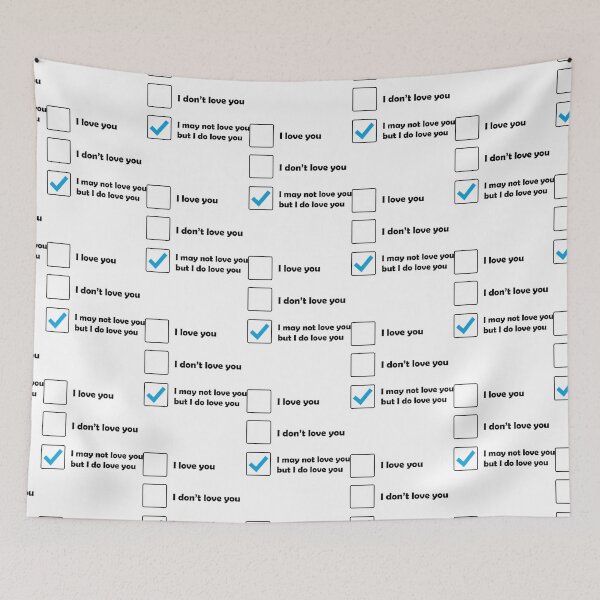 Item preview, I may not love you but I do love you  designed and sold by farleylovell.
