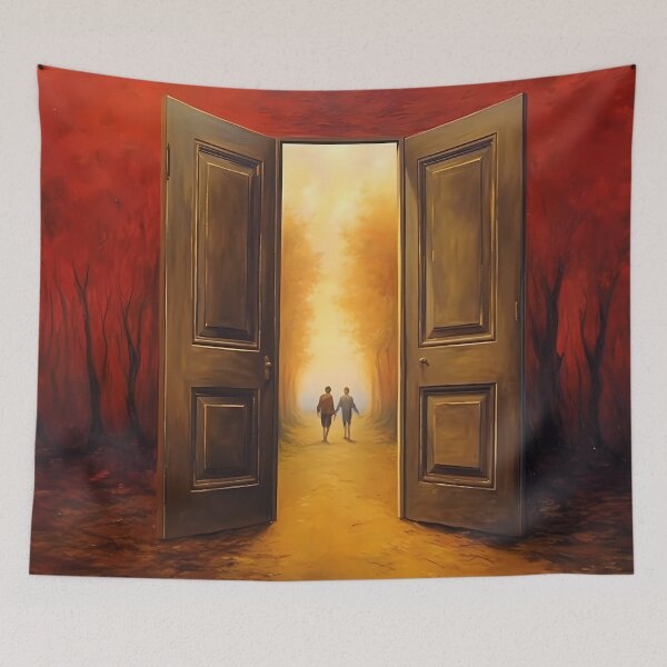 Item preview, Beyond the Crimson Threshold: A Journey of Love designed and sold by Wallart-Nisyo.