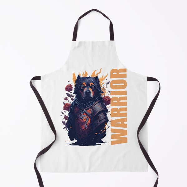 Item preview, Dog Warrior Floral Design designed and sold by PurfectPredator.