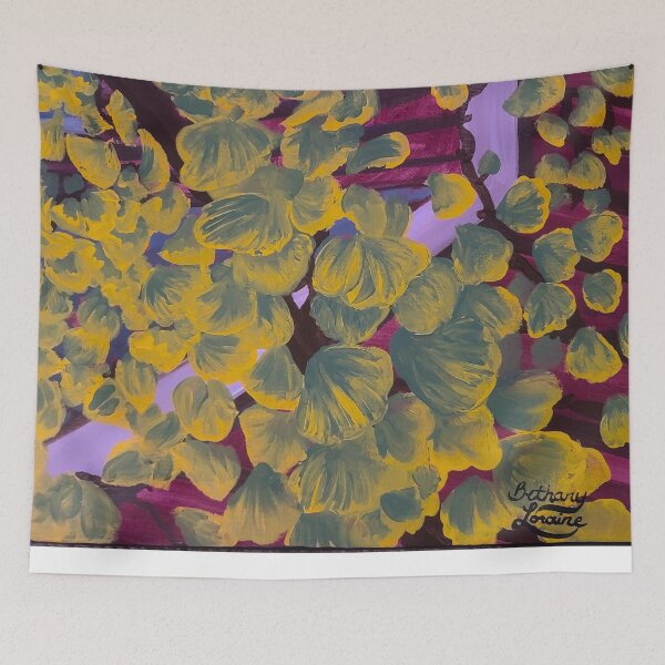 Item preview, Gingko Tree Acrylic Painting    designed and sold by BethanyLoraine.