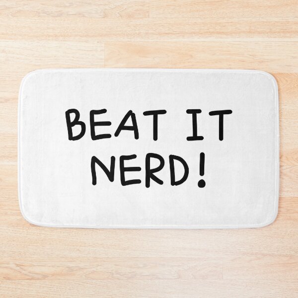 Item preview, Beat It Nerd designed and sold by GraphiGroove.