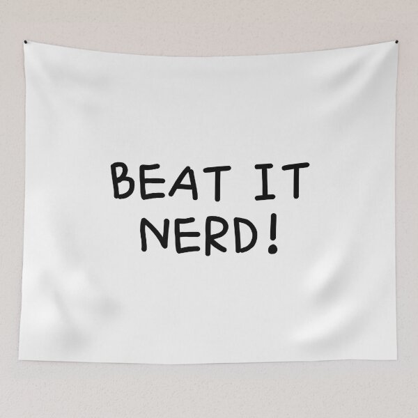Item preview, Beat It Nerd designed and sold by GraphiGroove.