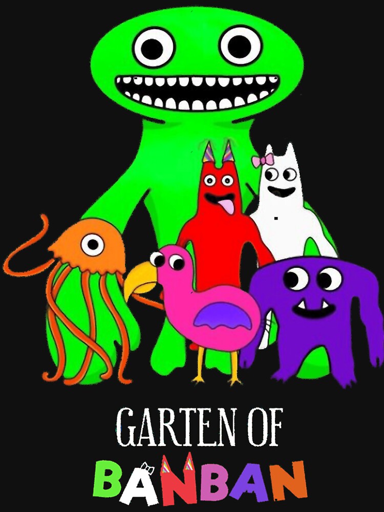 Nab Nab. Garten of Banban Logo and Characters. Horror games 2023. Magnet  for Sale by DepriestJaidah