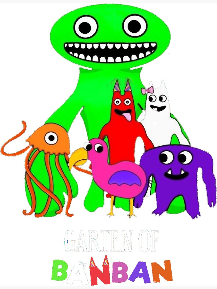 Nab Nab. Garten of Banban Logo and Characters. Horror games 2023. Magnet  for Sale by DepriestJaidah