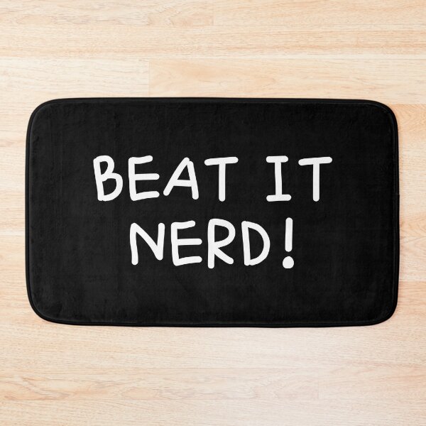 Item preview, Beat It Nerd designed and sold by GraphiGroove.