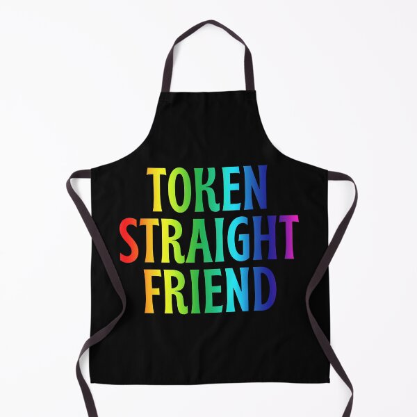 Item preview, Token straight friend - LGTBQ ally designed and sold by EvergreenWhimsy.