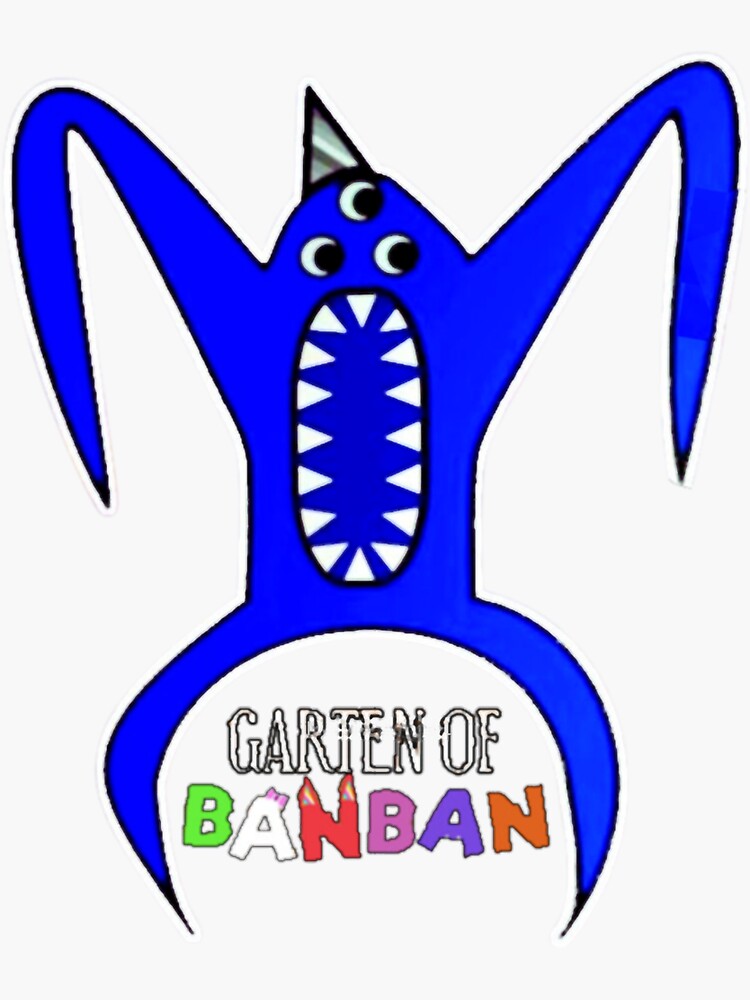 Garten of Banban Characters - Nabnab Fanart | Sticker