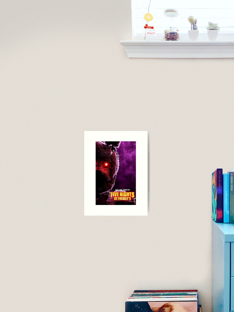 Fnaf Movie, Five Nights at Freddys movie Poster for Sale by ShopSouthKissi