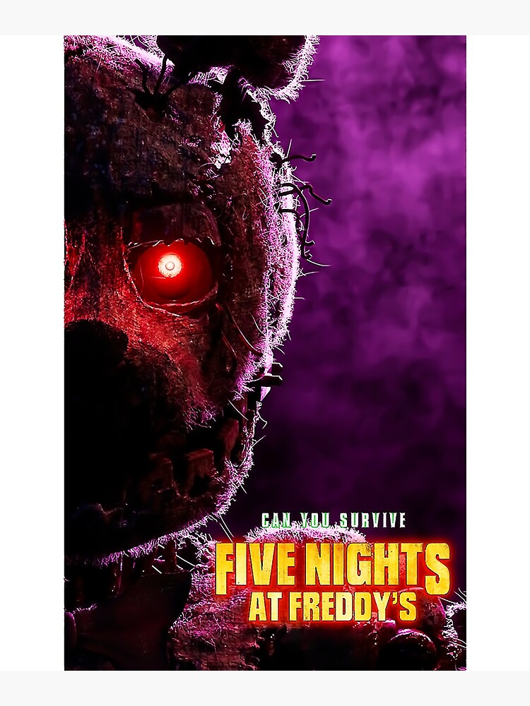 Five Nights at Freddy's Posters, Framed FNAF Poster Art & FNAF Movie Prints