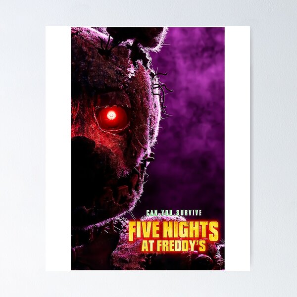 Fnaf Movie, Five Nights at Freddys movie Poster for Sale by