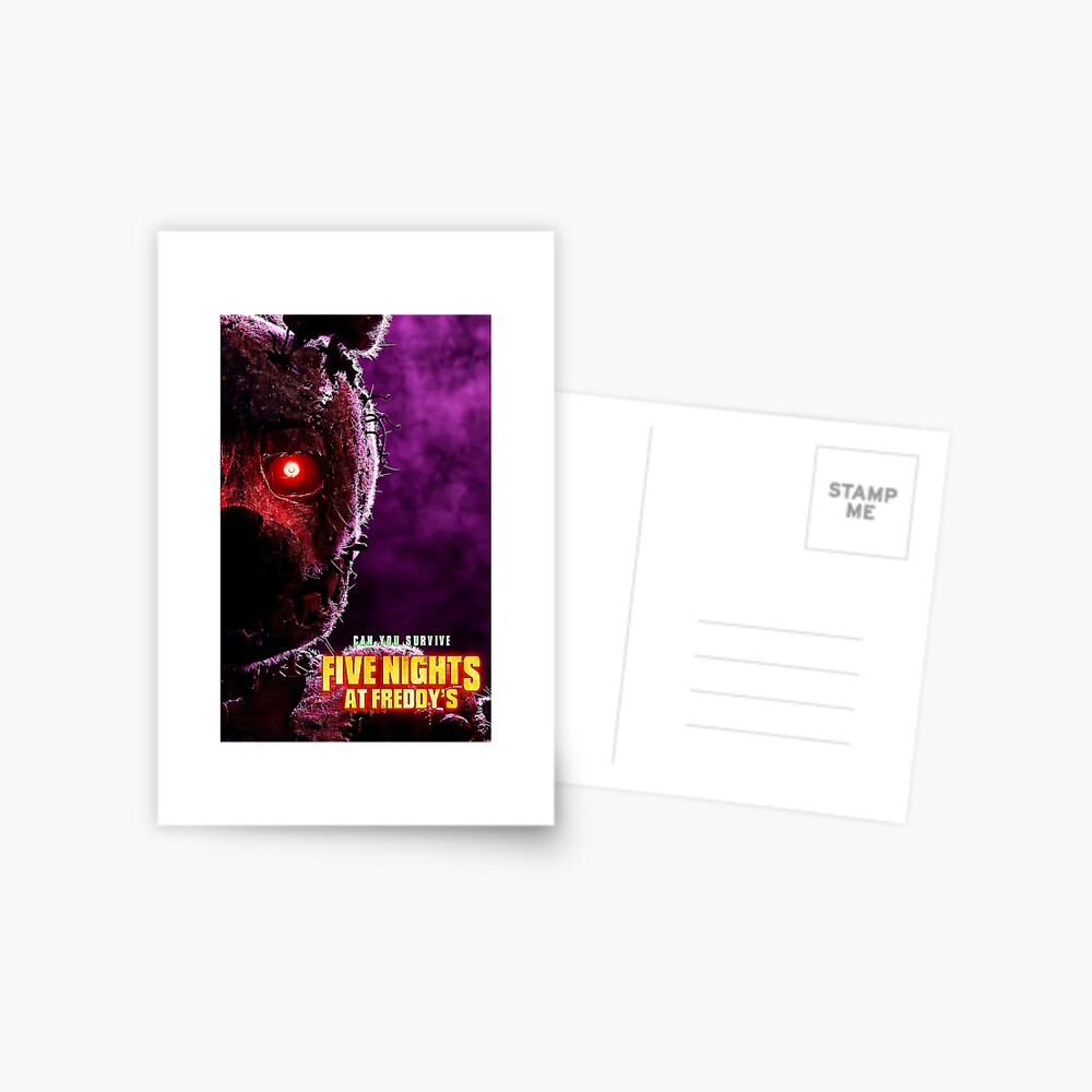 Fnaf Movie, Five Nights at Freddys movie Poster for Sale by ShopSouthKissi