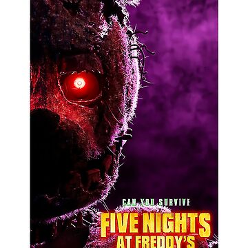 Fnaf Movie, Five Nights at Freddys movie Poster for Sale by McLarenTee