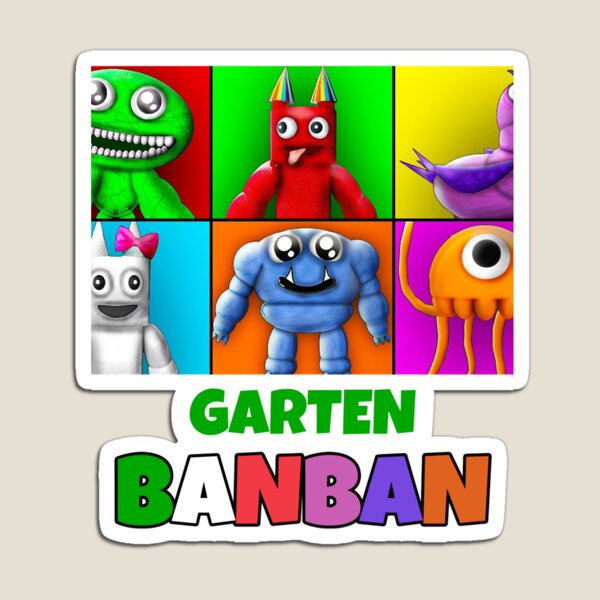 Nabnab. Nab Nab. Garten of Banban Logo and Characters. Horror games  2023.green. Halloween iPad Case & Skin for Sale by Mycutedesings-1