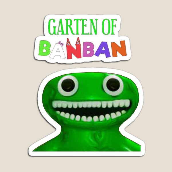 Nab Nab. Garten of Banban Logo and Characters. Horror games 2023. Magnet  for Sale by DepriestJaidah