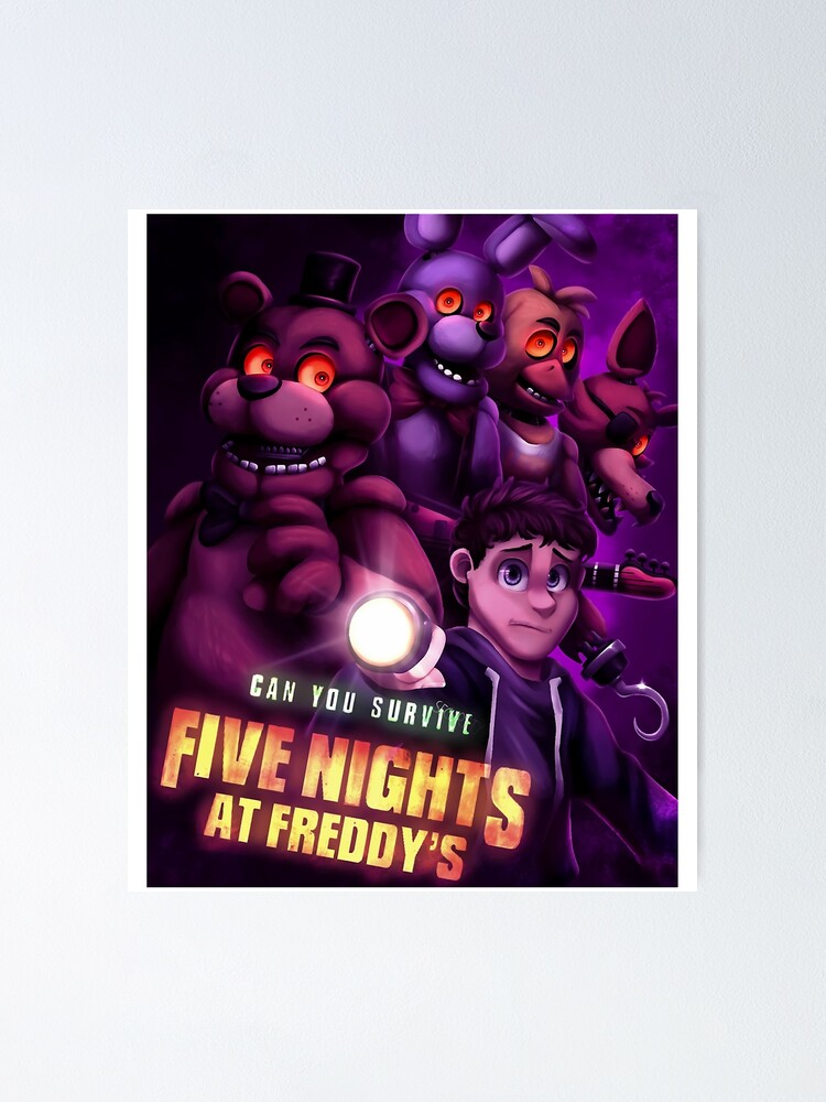 Five Nights At Freddy's Poster Fnaf Cooming Son Canvas Poster –