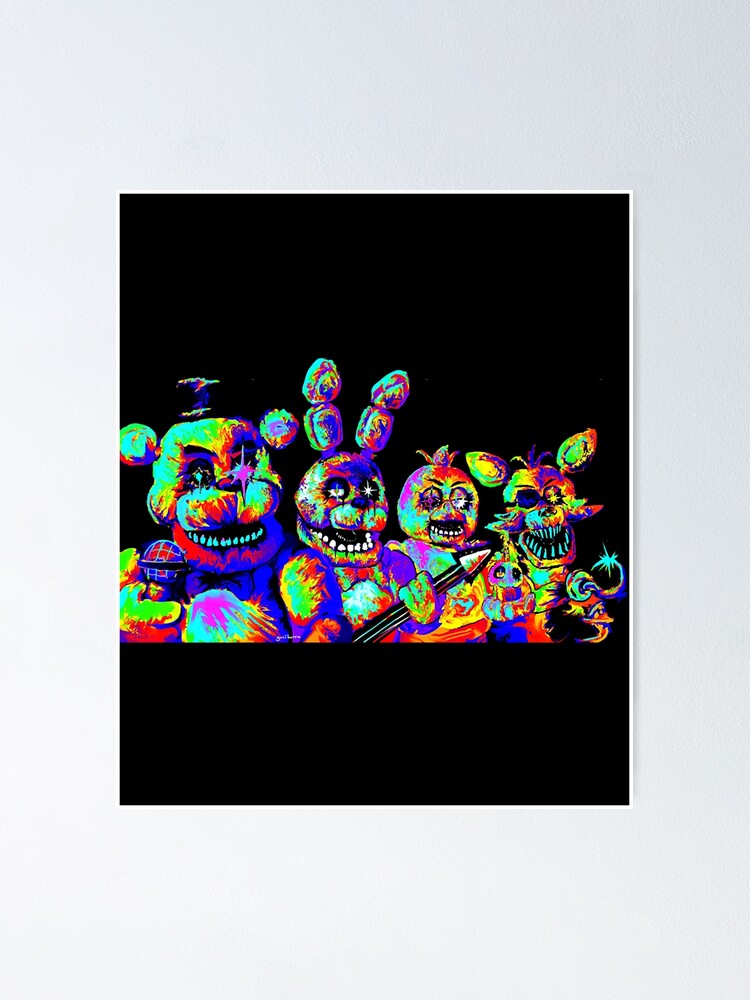 FNAF WORLD - Polaroid Poster in 2023