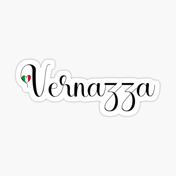 Item preview, Vernazza With Italian Heart - I Love Vernazza Italy designed and sold by molamode.