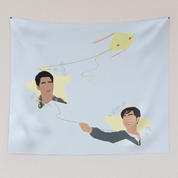Item preview, Phupa and Tian, kite flying | a tale of thousand stars designed and sold by Pinu92.