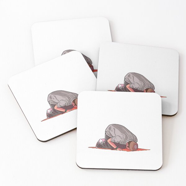 Item preview, Man Prays Illustration designed and sold by MadeByHistory.