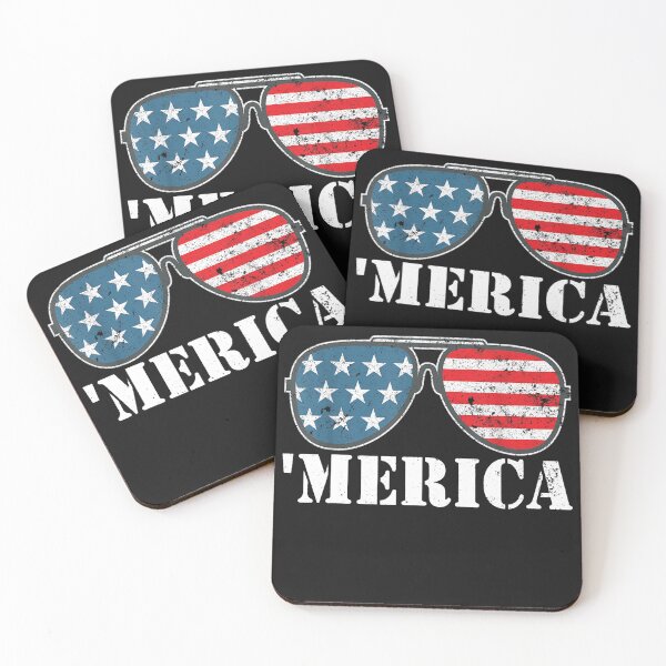 Item preview, 4th Of July 'Merica Flag Sunglasses designed and sold by mainana78.