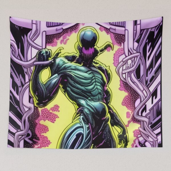 Item preview, Monster In The Cyberpunk Universe designed and sold by KalipsoArt.