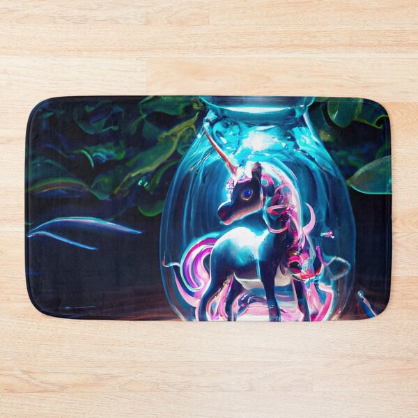 Item preview, Unicorn in jar generated by artificial intelligence designed and sold by megadrina.