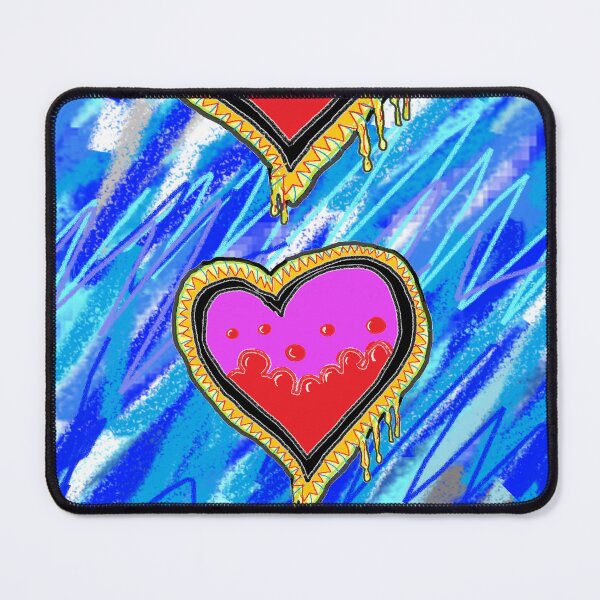 Item preview, 3 Hearts on Blue designed and sold by LowEndGraphics.