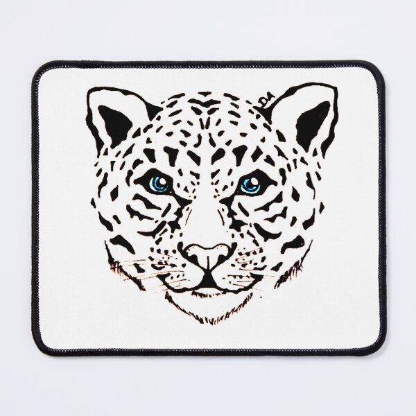 Item preview, Feline face - snow leopard pattern designed and sold by DaniOpossum95.