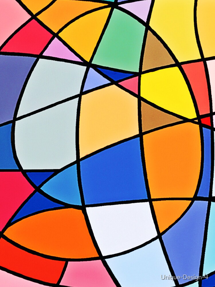 Thumbnail 4 of 4, iPhone Case, Colorful Geometric Pattern designed and sold by Unique-Design-4.