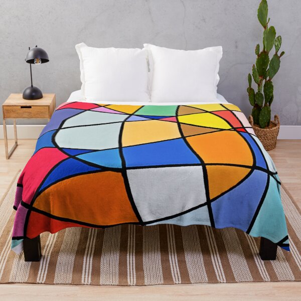 Item preview, Colorful Geometric Pattern designed and sold by Health And Fitness Posts e-Store.