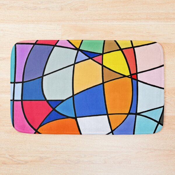 Item preview, Colorful Geometric Pattern designed and sold by Health And Fitness Posts e-Store.