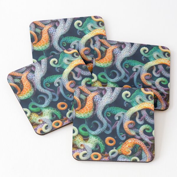 Artikelvorschau, Rainbow Octopus Tentacles entworfen und verkauft von Derek Gillette.