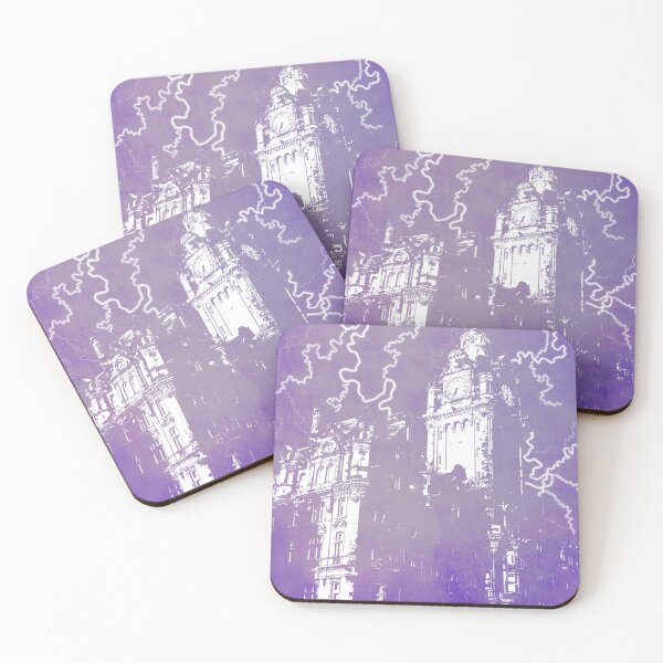 Item preview, The Balmoral Hotel - Edinburgh - Purple designed and sold by Alessandro Sireus Artist.