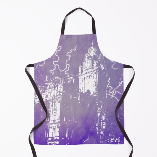 Item preview, The Balmoral Hotel - Edinburgh - Purple designed and sold by Alessandro Sireus Artist.