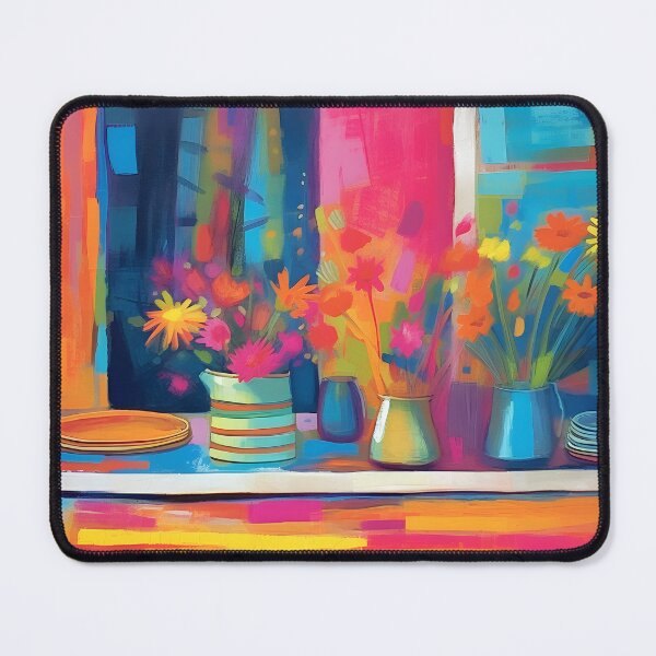Item preview, Flowers In The Kitchen designed and sold by ArtAlchemyCo.