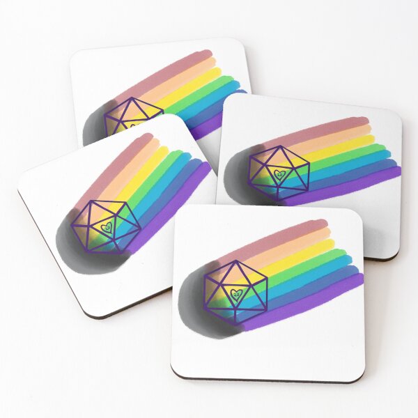 Item preview, Pride Rainbow D20 designed and sold by joannahliu.