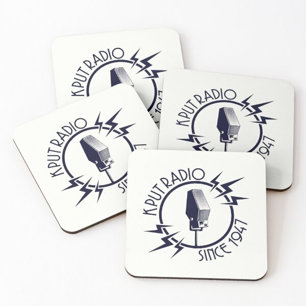 Item preview, KPUT Radio (White Background) designed and sold by Olivia Albright.