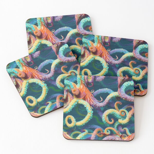 Item preview, Rainbow Octopus Tentacles designed and sold by Derek Gillette.
