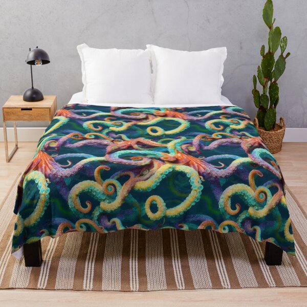 Aperçu de l'œuvre Rainbow Octopus Tentacles créée et vendue par Derek Gillette.